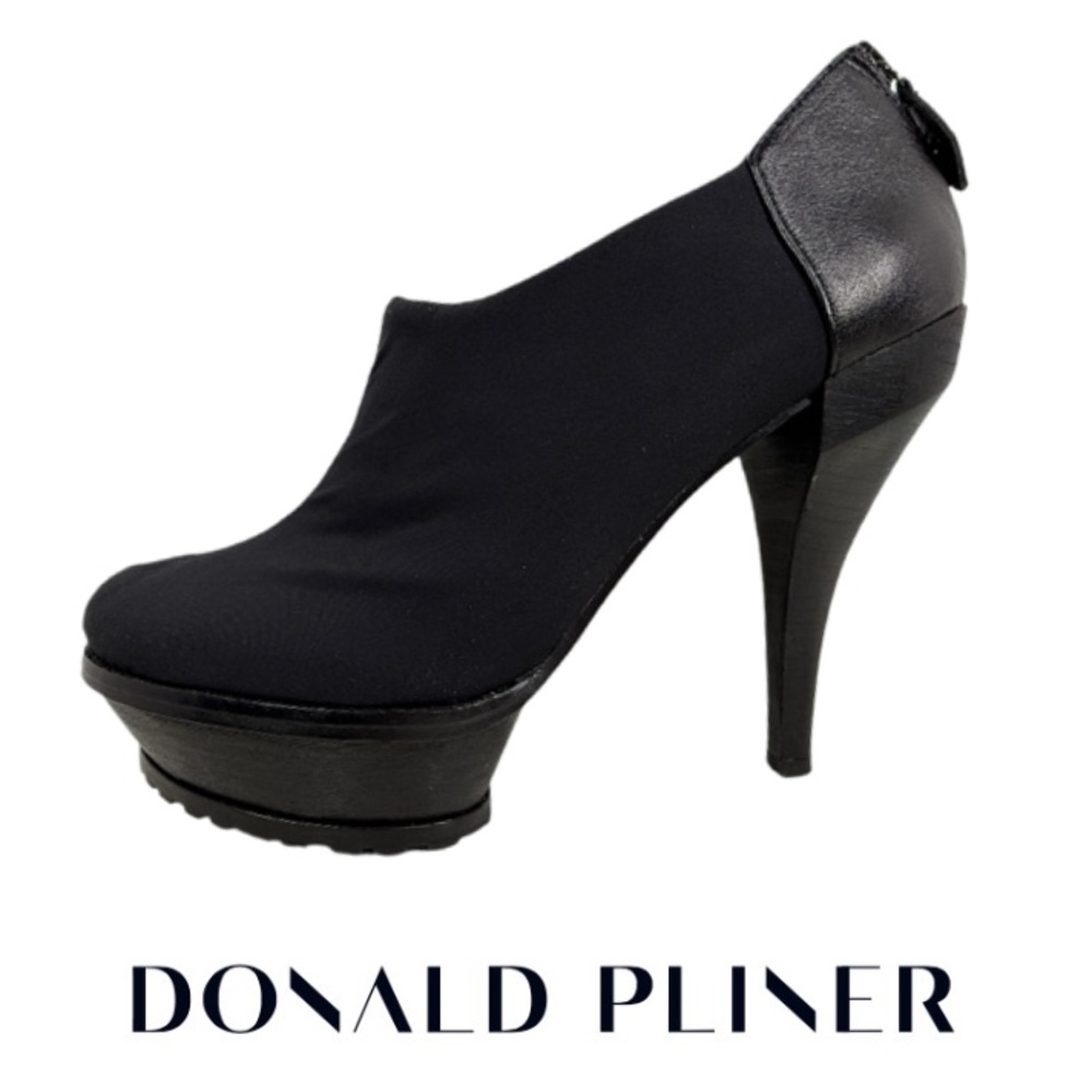 DONALD J PLINER | Platform Ankle Bootie Lug Sole Moto Cocktail Evening Designer